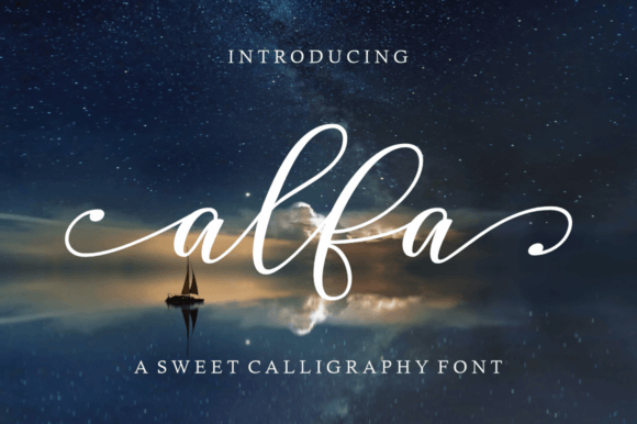 Alfa Scrip Font Review for Modern Campaigns