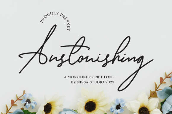 Anstonishing Font for Elegant Business Branding