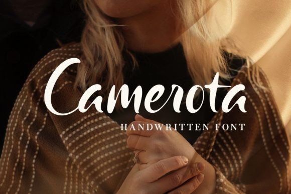 Camerota: A Relaxed Handwritten Font for Makers