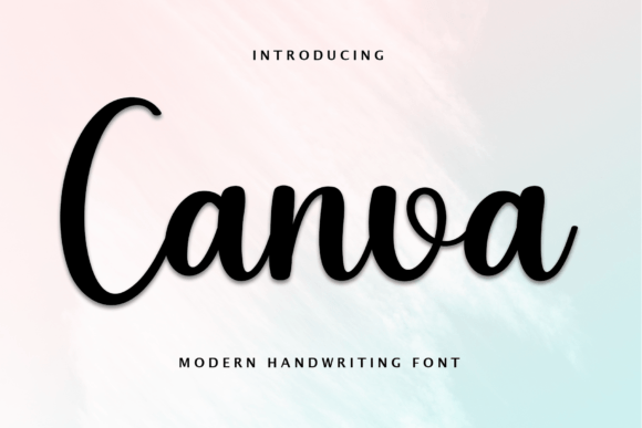 Canva Font: Round Handwritten Type for Marketers