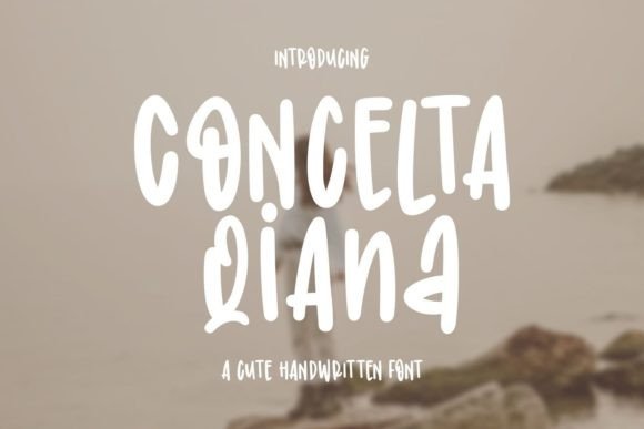 Concelta Qiana: A Playful Handwritten Font for Brands