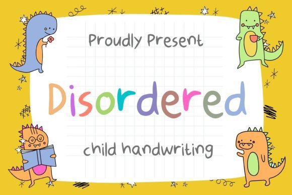 Disordered Font: A Playful Typeface for Branding