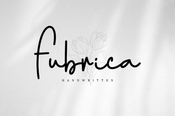 Fubrica: A Whimsical Handwritten Font for Web Design