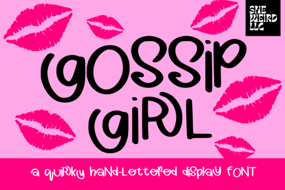Gossip Girl Font for Handmade Brands