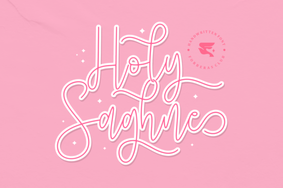 Holy Saghne Typeface for Elegant Business Branding