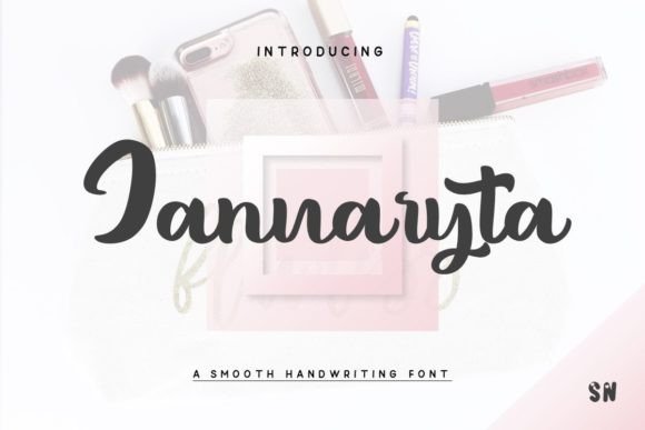 Januaryta: A Smooth Script Handwritten Font for Makers