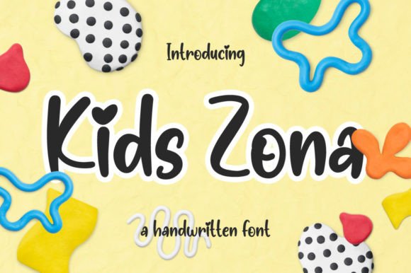 Kids Zona: A Handwritten Font for Authentic Branding