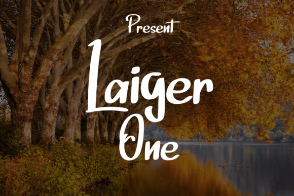 Laiger One Typeface for Creative Branding