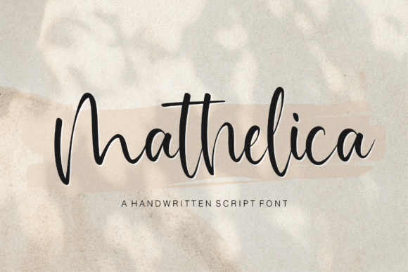 Mathelica: A Delicate Script Font for Elegant Branding