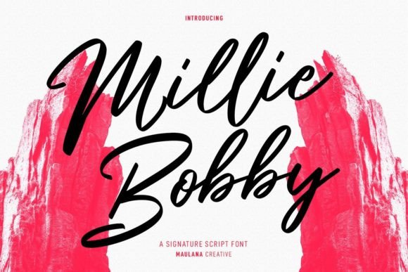 Millie Bobby Font for Elegant Web Design