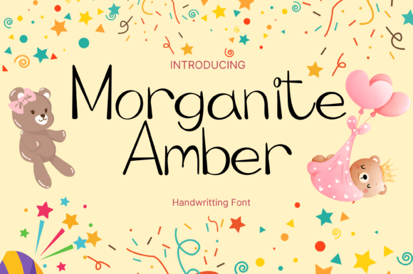 Morganite Amber Typeface for Web Design
