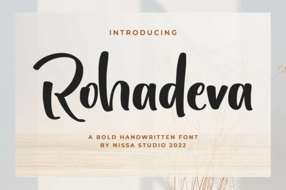 Rohadeva Font: Elevating Small Business Branding