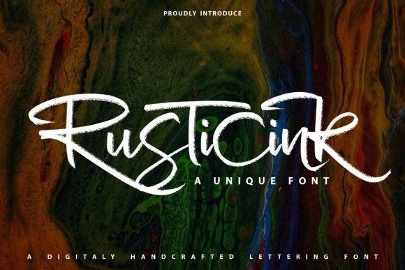 Rusticink: A Timeless Handwritten Font for Makers