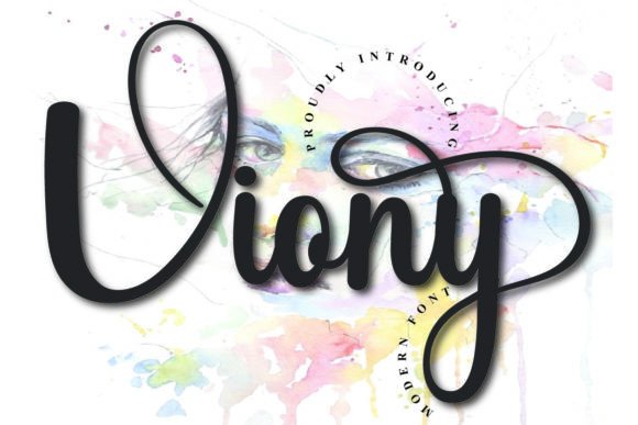 Viony Handwritten Font for Modern Branding