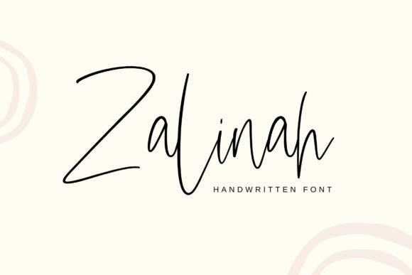 Zalinah: The Handwritten Font for Bold Campaigns